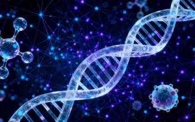 医生与患者共同查看基因检测报告单