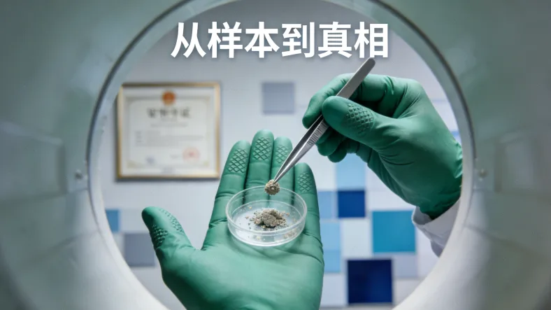 医生与消瘦患者讨论基因检测报告