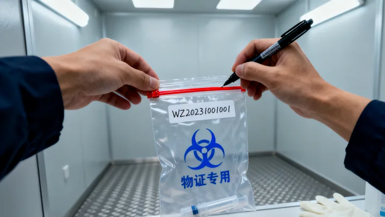 基因检测采样盒(唾液采集器)特写