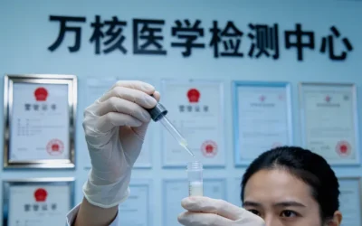 一份基因检测报告，重点标出“牛奶高风险”字样