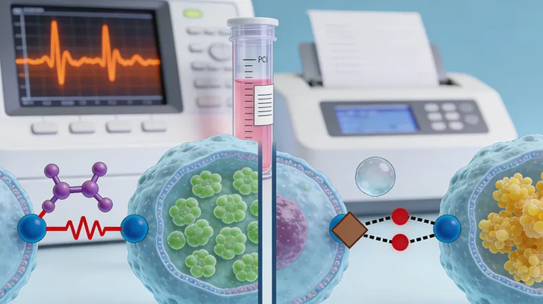 过敏原检测（皮肤点刺）与基因检测报告的对比示意图
