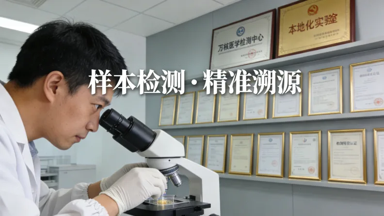 医生与患者沟通，患者手持基因检测报告的场景