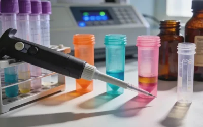 一位成年人面对鲜花打喷嚏的困惑表情