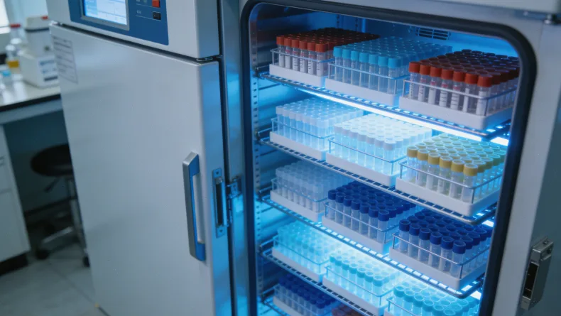 一个人对着一份长长的基因检测报告食物清单发愁