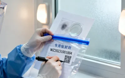 一位患者正在查看自己的药物基因检测报告