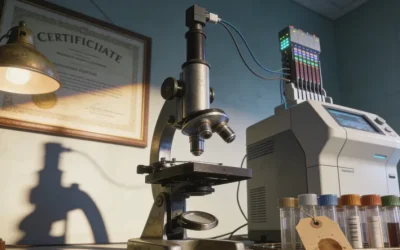 一位女性在药房前查看叶酸补充剂