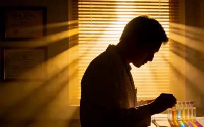 医护人员正在采集静脉血样