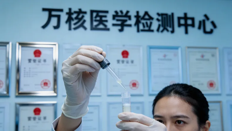 不同基因检测技术(芯片 vs 测序)原理示意图