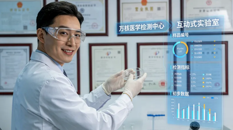 护士正在为患者进行静脉采血操作