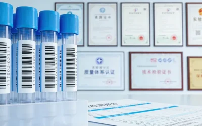 医生为患者讲解基因检测报告单