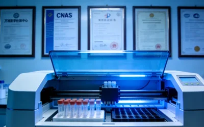 医生向糖尿病患者解释基因检测报告