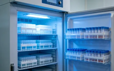 一位女性对着基因检测报告疑惑不解