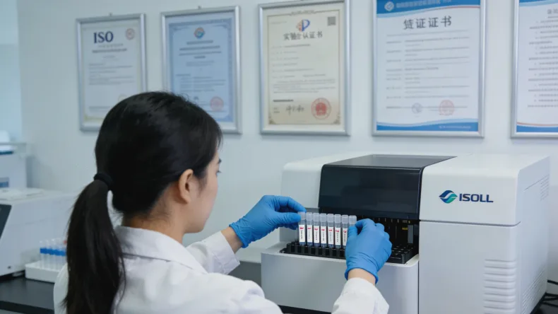 一个人拿着基因检测报告，面露疑惑