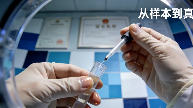 医生与患者共同查看基因检测报告