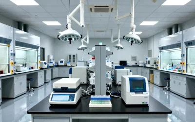 一位中老年女性正在咨询医生，表情困惑