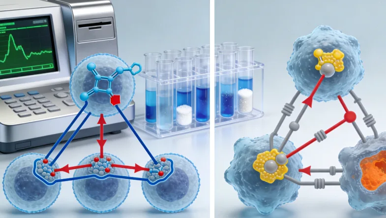 他汀类药物药盒与血糖仪并列示意图