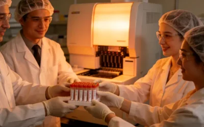 一个人拿着血脂化验单，面露疑惑