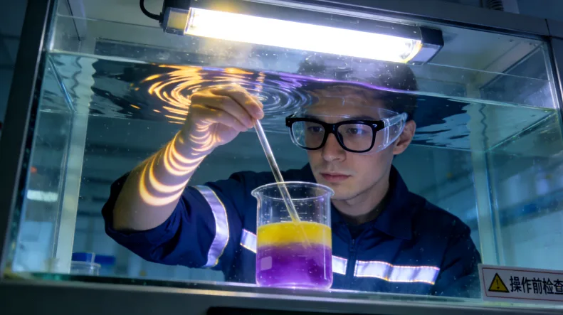 一位患者拿着基因检测报告与医生交谈