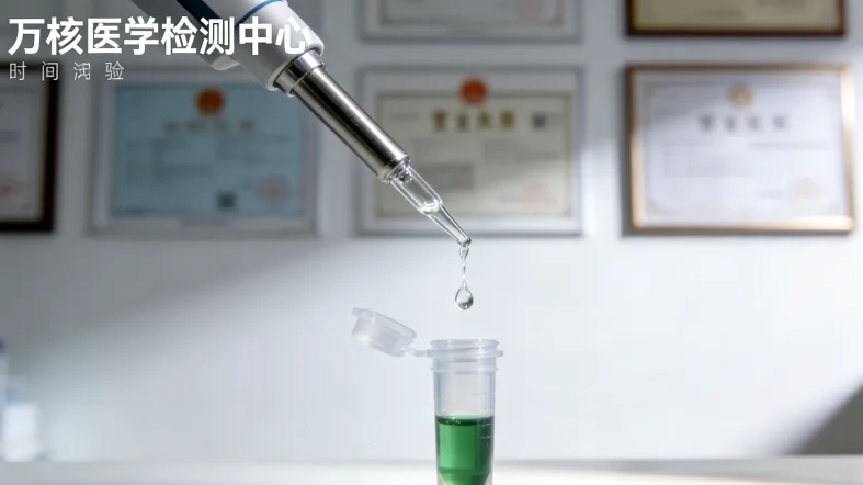 困惑的准爸爸拿着体检单咨询医生