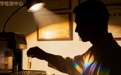 一位女性正在咨询医生，手中拿着检查单