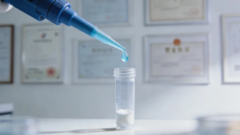 一位孕妇正在查看叶酸代谢基因检测报告单