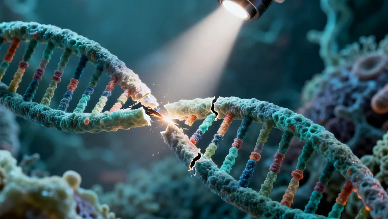 家族树与癌症病史记录示意图