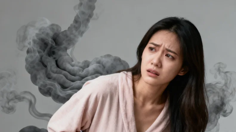 乳腺磁共振（MRI）检查的示意图