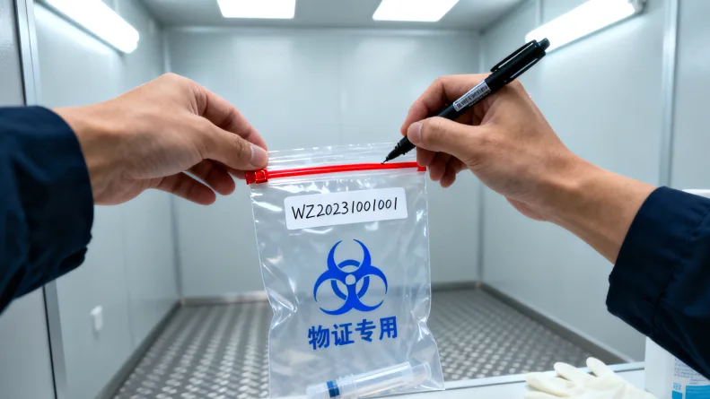 医生在诊室查看电脑上的检测数据图表