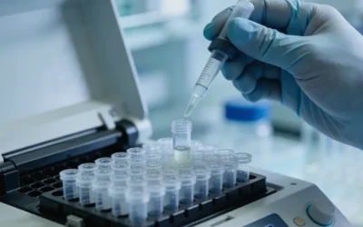 一位患者正在记录用药和身体反应的日记本