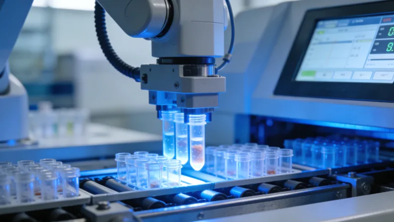 一位中年患者正在咨询医生,表情关切