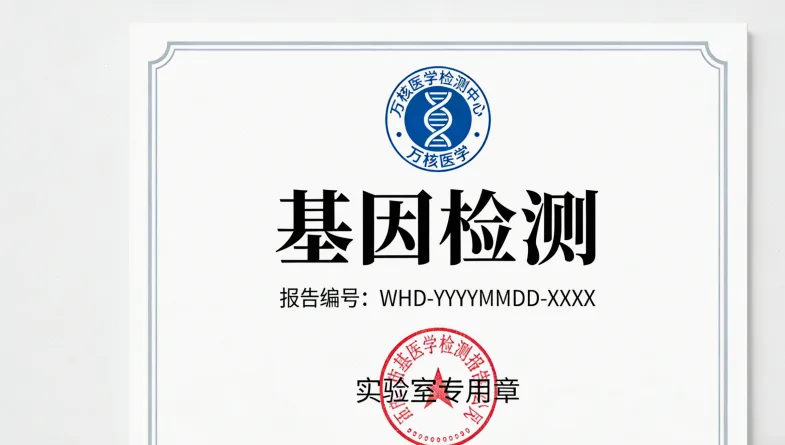 医生与患者对着电脑屏幕(显示基因报告)进行交流