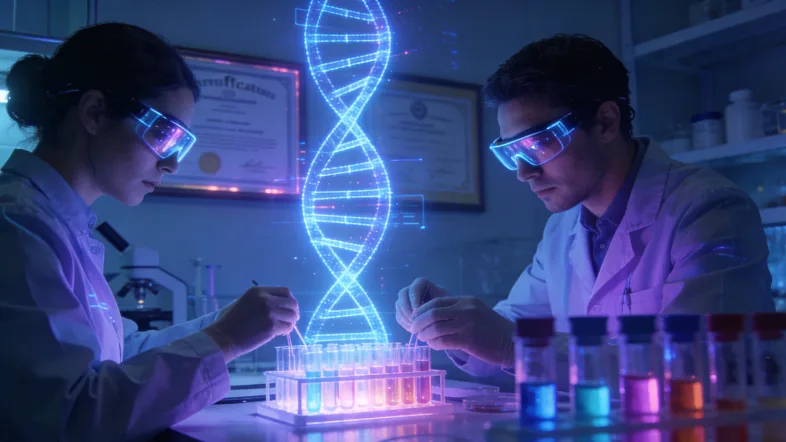 一位中年人困惑地看着手中的几种降压药盒