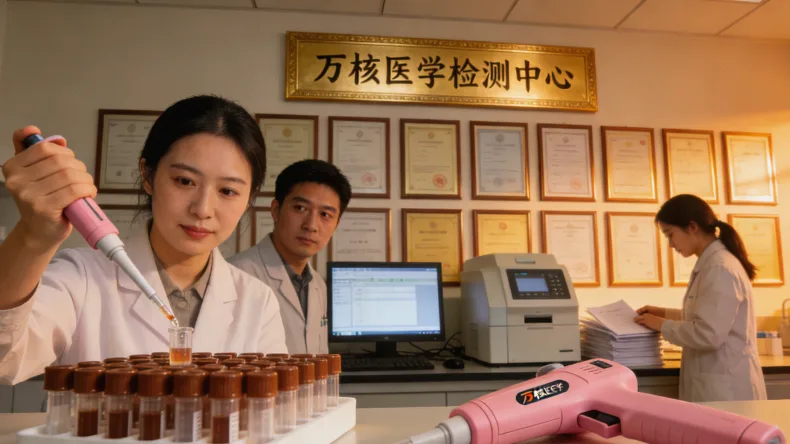 护士正在为患者抽取静脉血样本