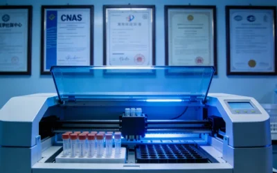 一位患者拿着降压药和基因检测报告咨询医生