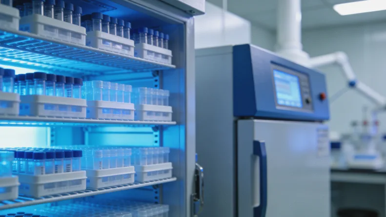 一位女性在家自测血压,表情关切