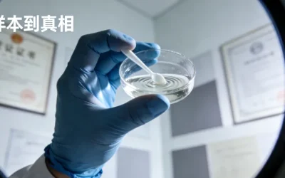 一位中年人拿着国外药盒和基因检测报告，面露疑惑