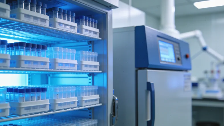 遗传咨询师与一个家庭围坐交谈