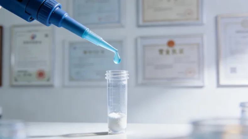 靶向药像钥匙对准基因锁的示意图