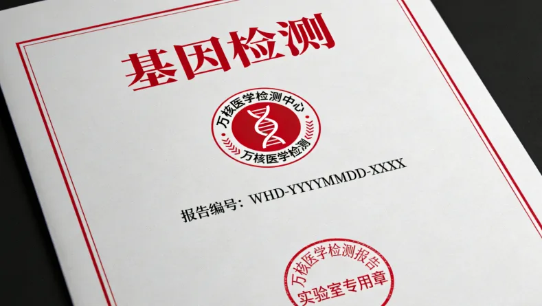 初次检测与耐药后检测报告对比图