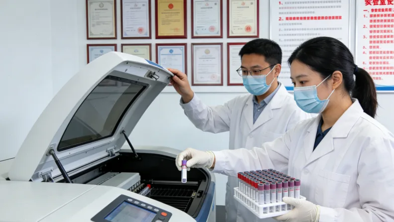 三种不同职业形象的人物并列：医生、数据分析师、健康顾问