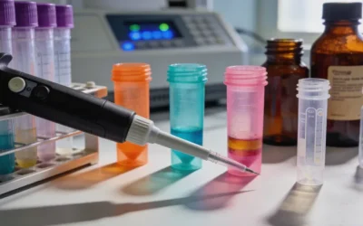 医生与患者共同查看基因检测报告