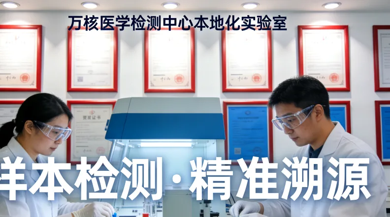 基因检测报告关键指标解读示意图