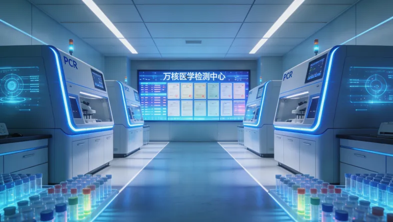 基因检测报告重点解读区域标注图