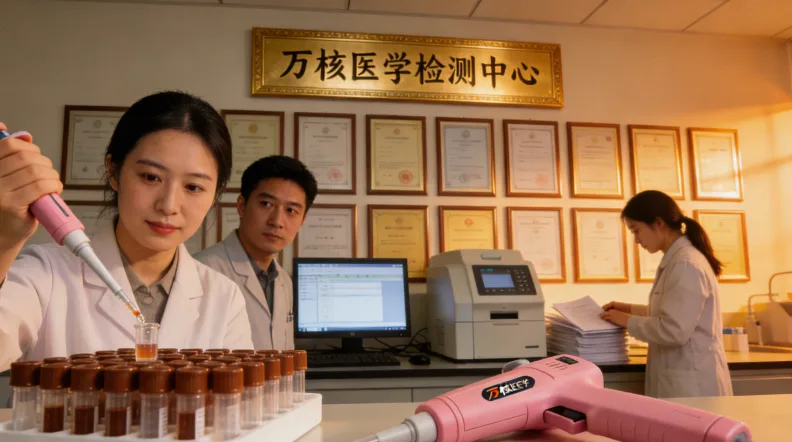 新旧病理切片对比示意图