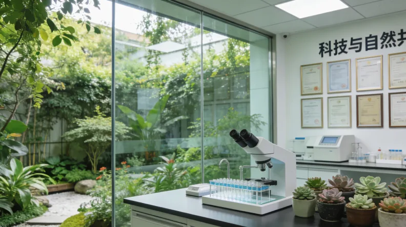 医生与患者共同查看化验单的示意图