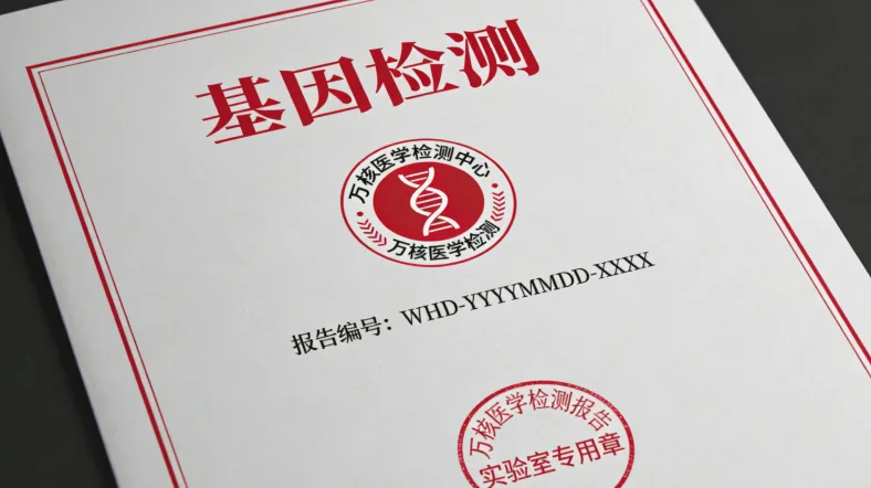 肺癌多基因检测套餐项目列表图示