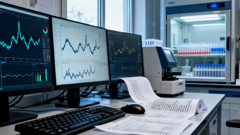 新鲜肺癌组织样本与石蜡包埋块对比示意图