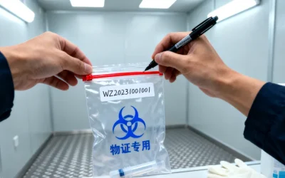 一位患者正在仔细阅读基因检测报告