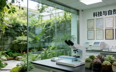 医生与患者共同查看基因检测报告示意图