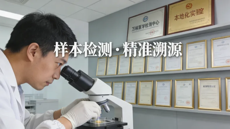 一位女性患者正在查看基因检测报告,表情凝重。